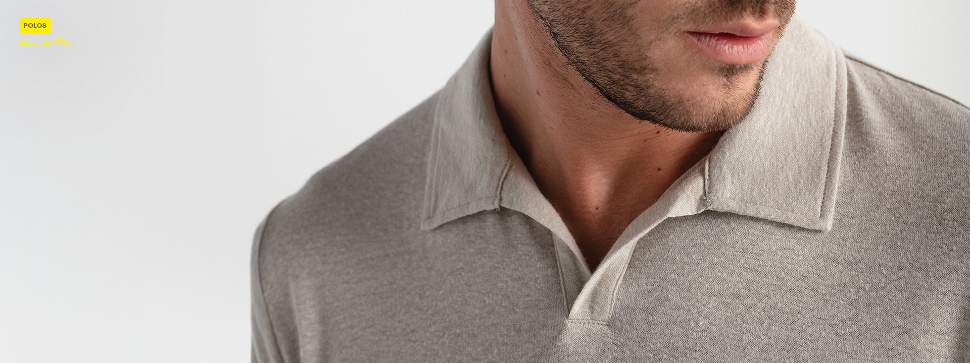 REBAJAS EN POLOS PARA HOMBRE